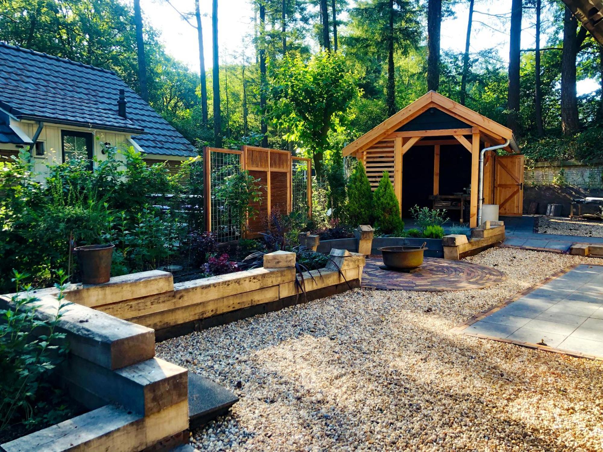 Veluwe Vakantiehuis - Bosuil Lodge Люнтерен Экстерьер фото